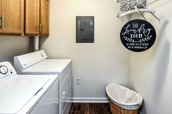 In home full size washer and dryer
